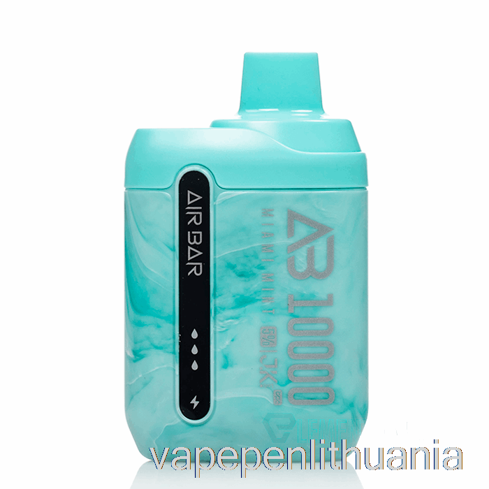Air Bar Ab10000 Vienkartinis Miami Mėtų Vape Skystis